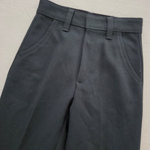 Load image into Gallery viewer, Vintage Dark Gray Flared Pants kids 12 SLIM
