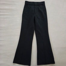 Load image into Gallery viewer, Vintage Dark Gray Flared Pants kids 12 SLIM
