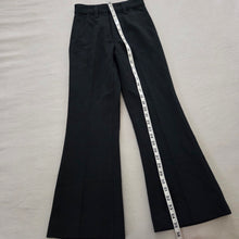 Load image into Gallery viewer, Vintage Dark Gray Flared Pants kids 12 SLIM
