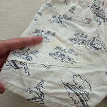 Load image into Gallery viewer, Vintage 90s Oshkosh Shorts White Sailboat 4/5T
