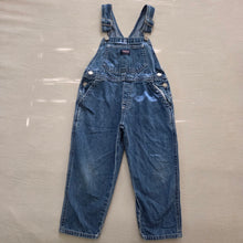 Load image into Gallery viewer, Vintage Oshkosh Denim Overalls 4T

