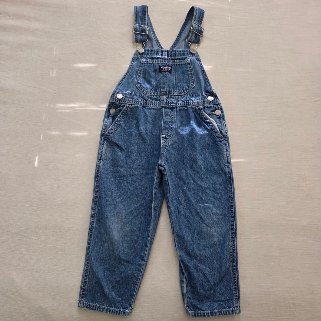 Vintage Oshkosh Denim Overalls 4T