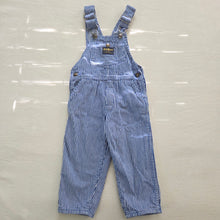 Load image into Gallery viewer, Vintage 90s Oshkosh Navy Engineer Overalls 3T
