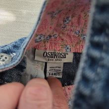 Load image into Gallery viewer, Vintage Y2K Oshkosh Denim Skirtall Baby 3-6m
