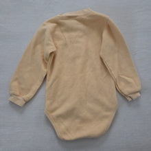 Load image into Gallery viewer, Vintage 90s Baby B&#39;gosh Romper Yellow Airplane 24m
