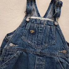 Load image into Gallery viewer, Vintage Y2K Oshkosh B&#39;gosh Denim Overalls 18m
