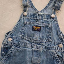 Load image into Gallery viewer, Vintage Oshkosh B&#39;gosh Denim Overalls 18m
