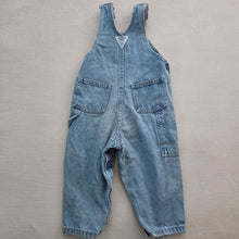 Load image into Gallery viewer, Vintage Oshkosh B&#39;gosh Denim Overalls 2T
