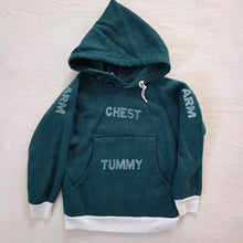 Load image into Gallery viewer, Vintage Body Spellout Green Hoodie 3t
