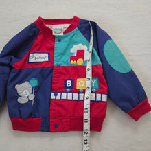Load image into Gallery viewer, Vintage Bears &amp; Trains Jacket 18 months
