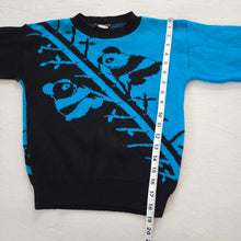 Load image into Gallery viewer, Vintage Pands Contrast Knit Sweater kids 8/9
