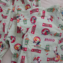 Load image into Gallery viewer, Vintage 70s Circus + Clown Pajamas 4t
