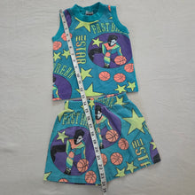 Load image into Gallery viewer, Vintage Basketball Shirt + Shorts Matching Set 2t/3t
