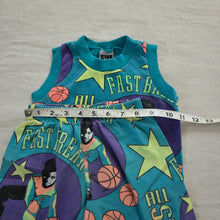 Load image into Gallery viewer, Vintage Basketball Shirt + Shorts Matching Set 2t/3t
