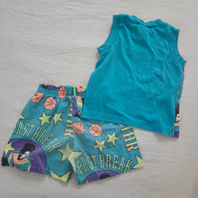 Load image into Gallery viewer, Vintage Basketball Shirt + Shorts Matching Set 2t/3t
