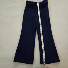 Load image into Gallery viewer, Vintage 70s Navy Flared Pants 5t

