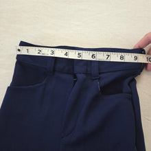 Load image into Gallery viewer, Vintage 70s Navy Flared Pants 5t
