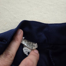 Load image into Gallery viewer, Vintage 70s Navy Flared Pants 5t
