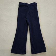 Load image into Gallery viewer, Vintage 70s Navy Flared Pants 5t
