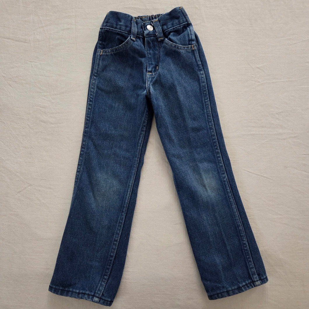 Vintage 80s Dark Wash Jeans 5t SLIM