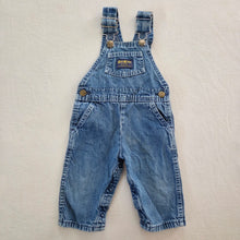 Load image into Gallery viewer, Vintage 80s Oshkosh Denim Overalls 12 months

