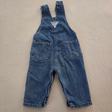 Load image into Gallery viewer, Vintage 80s Oshkosh Denim Overalls 12 months
