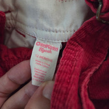 Load image into Gallery viewer, Older Oshkosh Red Skirtall 12 months
