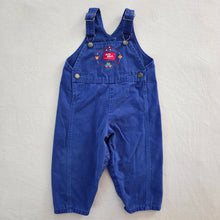 Load image into Gallery viewer, Vintage Oshkosh Transportation Overalls 24 months
