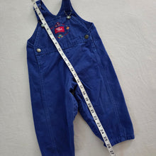 Load image into Gallery viewer, Vintage Oshkosh Transportation Overalls 24 months
