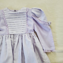 Load image into Gallery viewer, Vintage Lavender Ruffled Dress 4t
