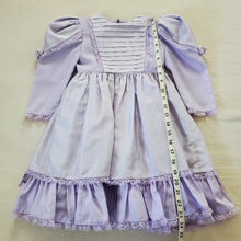 Load image into Gallery viewer, Vintage Lavender Ruffled Dress 4t
