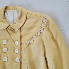 Load image into Gallery viewer, Vintage Yellow Dressy Jacket 12 months
