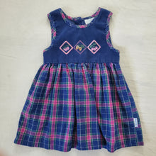 Load image into Gallery viewer, Vintage Healthtex Fruit Plaid Dress 4t
