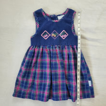 Load image into Gallery viewer, Vintage Healthtex Fruit Plaid Dress 4t
