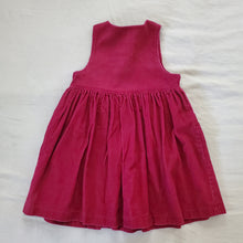 Load image into Gallery viewer, Vintage &quot;Country Dolls&quot; Red Cord Dress kids 6
