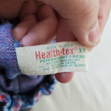 Load image into Gallery viewer, Vintage Healthtex Striped Plaid Flared Pants 18-24 months
