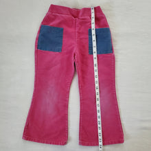 Load image into Gallery viewer, Vintage 70s Faded Red Flared Pants 4t
