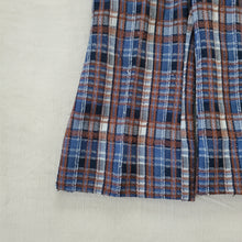 Load image into Gallery viewer, Vintage 70s Blue + Blown Flared Pants 2t
