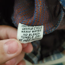 Load image into Gallery viewer, Vintage 70s Blue + Blown Flared Pants 2t

