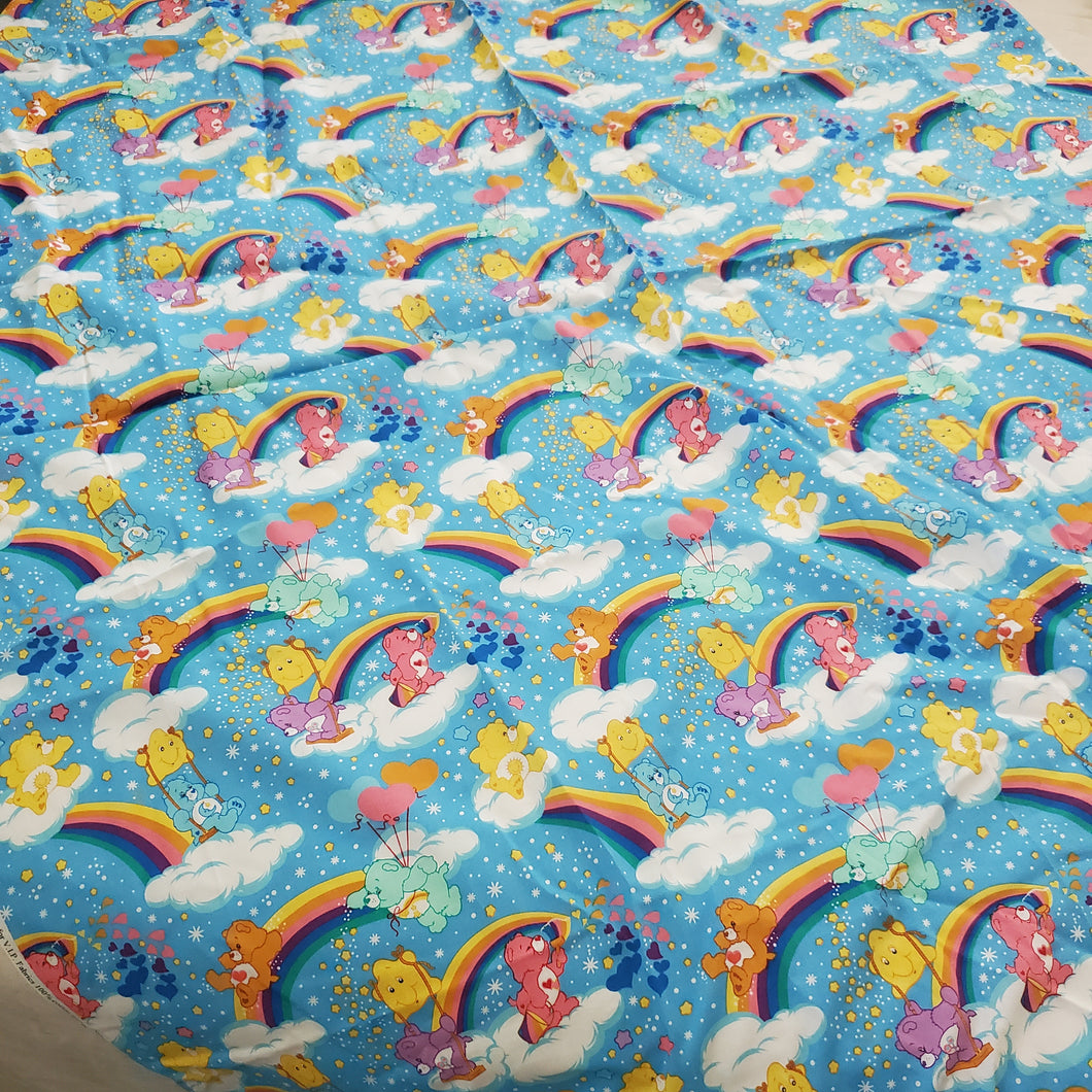 Vintage Y2k Care Bears Fabric
