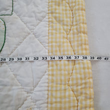 Load image into Gallery viewer, Vintage 70s Bear Quilted Toddler Blanket
