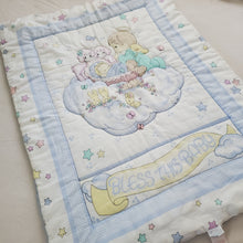 Load image into Gallery viewer, Vintage Precious Moments Quilted Toddler Blanket
