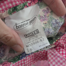 Load image into Gallery viewer, Vintage Hydrogenea Floral Dress kids 6

