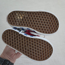Load image into Gallery viewer, VANS Checkerboard Red + Blue Shoes toddler 5.5
