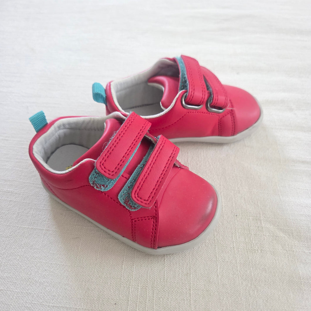 Ten Little Red Velcro Shoes baby 5.5