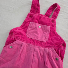 Load image into Gallery viewer, Vintage Pink Corduroy Overalls 3t
