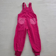 Load image into Gallery viewer, Vintage Pink Corduroy Overalls 3t
