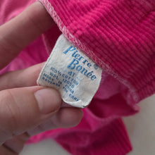 Load image into Gallery viewer, Vintage Pink Corduroy Overalls 3t
