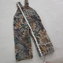 Load image into Gallery viewer, Vintage Leaf Camo Overalls 3t
