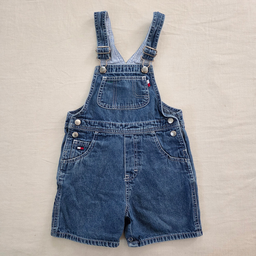 Vintage Tommy Hilfiger Denim Shortalls 4t